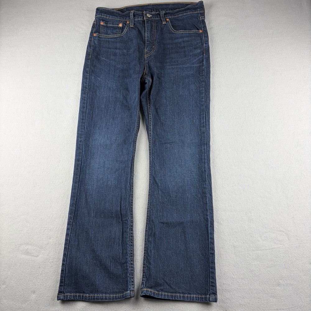 Levi's 527 Slim Bootcut Stretch Dark Wash Jeans Men's 32x30